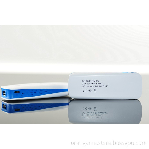 Portable Wireless WiFi Power Bank 4400mAh Capacity
